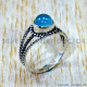Chalcedony 925 Sterling Silver Ring (SJWR-3103) Chalcedony 925 Sterling Silver Ring (SJWR-3103)