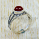 Carnelian 925 Sterling Silver Ring (SJWR-3108) Carnelian 925 Sterling Silver Ring (SJWR-3108)