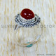 Carnelian 925 Sterling Silver Ring (SJWR-3114) Carnelian 925 Sterling Silver Ring (SJWR-3114)