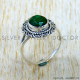 Emerald 925 Sterling Silver Ring (SJWR-3118) Emerald 925 Sterling Silver Ring (SJWR-3118)