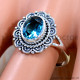 Blue Topaz 925 Sterling Silver Ring (SJWR-3125) Blue Topaz 925 Sterling Silver Ring (SJWR-3125)