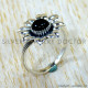 Black Onyx 925 Sterling Silver Ring (SJWR-3131) Black Onyx 925 Sterling Silver Ring (SJWR-3131)