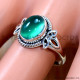 Green Onyx 925 Sterling Silver Ring (SJWR-3134) Green Onyx 925 Sterling Silver Ring (SJWR-3134)