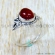 Carnelian 925 Sterling Silver Ring (SJWR-3137) Carnelian 925 Sterling Silver Ring (SJWR-3137)