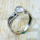 Rainbow Moonstone 925 Sterling Silver Ring (SJWR-3140) Rainbow Moonstone 925 Sterling Silver Ring (SJWR-3140)