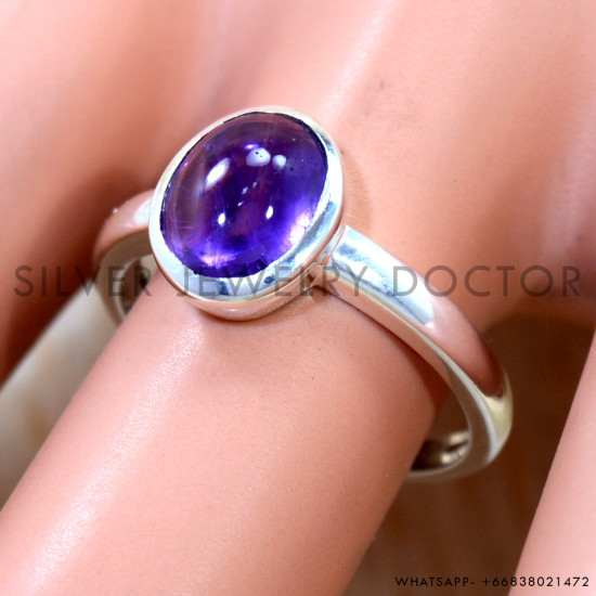Amethyst 925 Sterling Silver Ring (SJWR-3145) Amethyst 925 Sterling Silver Ring (SJWR-3145)