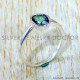 Mystic Topaz 925 Sterling Silver Ring (SJWR-3147) Mystic Topaz 925 Sterling Silver Ring (SJWR-3147)