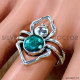 Emerald 925 Sterling Silver Ring (SJWR-3151) Emerald 925 Sterling Silver Ring (SJWR-3151)