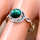 Malachite 925 Sterling Silver Ring (SJWR-3161)