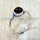 Garnet 925 Sterling Silver Ring (SJWR-3162) Garnet 925 Sterling Silver Ring (SJWR-3162)