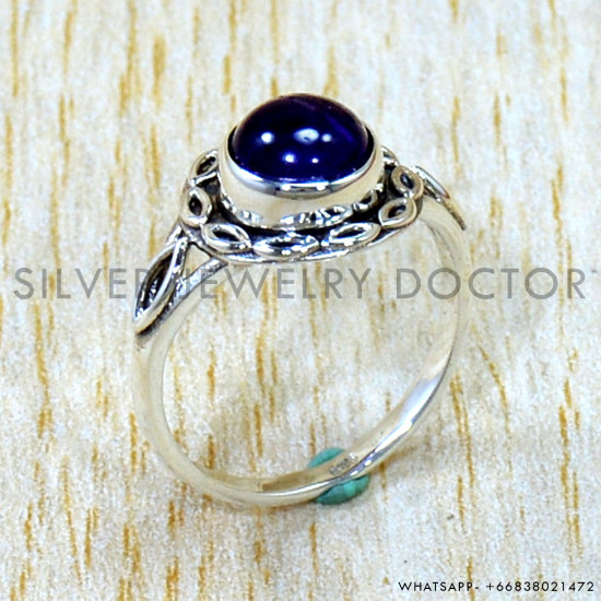 Amethyst 925 Sterling Silver Ring (SJWR-3165) Amethyst 925 Sterling Silver Ring (SJWR-3165)
