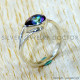 Mystic Topaz 925 Sterling Silver Ring (SJWR-3171) Mystic Topaz 925 Sterling Silver Ring (SJWR-3171)