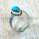Turquoise 925 Sterling Silver Ring (SJWR-3174) Turquoise 925 Sterling Silver Ring (SJWR-3174)