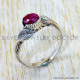 Ruby 925 Sterling Silver Ring (SJWR-3181) Ruby 925 Sterling Silver Ring (SJWR-3181)