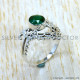 Emerald 925 Sterling Silver Ring (SJWR-3191) Emerald 925 Sterling Silver Ring (SJWR-3191)