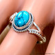 Turquoise 925 Sterling Silver Ring (SJWR-3193) Turquoise 925 Sterling Silver Ring (SJWR-3193)
