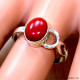 Coral 925 Sterling Silver Ring (SJWR-3198)