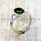 Emerald 925 Sterling Silver Ring (SJWR-3201) Emerald 925 Sterling Silver Ring (SJWR-3201)