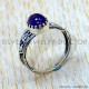 Amethyst 925 Sterling Silver Ring (SJWR-3207) Amethyst 925 Sterling Silver Ring (SJWR-3207)