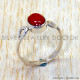 Coral 925 Sterling Silver Ring (SJWR-3208) Coral 925 Sterling Silver Ring (SJWR-3208)