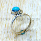 Turquoise 925 Sterling Silver Ring (SJWR-3217) Turquoise 925 Sterling Silver Ring (SJWR-3217)