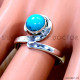 Turquoise 925 Sterling Silver Ring (SJWR-3217) Turquoise 925 Sterling Silver Ring (SJWR-3217)