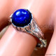 Lapis Lazuli 925 Sterling Silver Ring (SJWR-3219) Lapis Lazuli 925 Sterling Silver Ring (SJWR-3219)