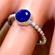 Sapphire 925 Sterling Silver Ring (SJWR-3234) Sapphire 925 Sterling Silver Ring (SJWR-3234)