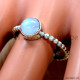 Rainbow Moonstone 925 Sterling Silver Ring (SJWR-3237) Rainbow Moonstone 925 Sterling Silver Ring (SJWR-3237)