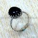 Black Onyx 925 Sterling Silver Ring (SJWR-3242) Black Onyx 925 Sterling Silver Ring (SJWR-3242)