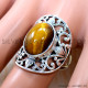 Tiger Eye 925 Sterling Silver Ring (SJWR-3245)