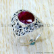 Ruby 925 Sterling Silver Ring (SJWR-3247)