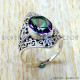Mystic Topaz 925 Sterling Silver Ring (SJWR-3249)