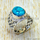Turquoise 925 Sterling Silver Ring (SJWR-3258)