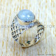 Rainbow Moonstone 925 Sterling Silver Ring (SJWR-3261)