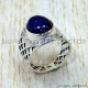 Lapis Lazuli 925 Sterling Silver Ring (SJWR-3262)