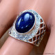 Lapis Lazuli 925 Sterling Silver Ring (SJWR-3262)