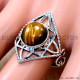 Tiger Eye 925 Sterling Silver Ring (SJWR-3263)