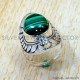 Malachite 925 Sterling Silver Ring (SJWR-3268)