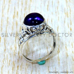 Amethyst 925 Sterling Silver Ring (SJWR-3276)