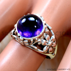 Amethyst 925 Sterling Silver Ring (SJWR-3276)