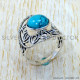 Turquoise 925 Sterling Silver Ring (SJWR-3282)