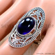 Amethyst 925 Sterling Silver Ring (SJWR-3284)