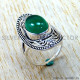 Green Onyx 925 Sterling Silver Ring (SJWR-3287)