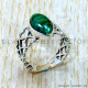 Malachite 925 Sterling Silver Ring (SJWR-3289)
