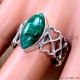 Malachite 925 Sterling Silver Ring (SJWR-3289)