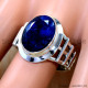 Sapphire 925 Sterling Silver Ring (SJWR-3295)