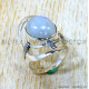 Rainbow Moonstone 925 Sterling Silver Ring (SJWR-3298)