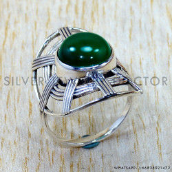 Malachite 925 Sterling Silver Ring (SJWR-3305) Malachite 925 Sterling Silver Ring (SJWR-3305)