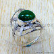 Malachite 925 Sterling Silver Ring (SJWR-3305)